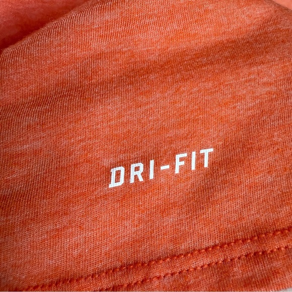 Nike Oklahoma State Cowboys Women's V-Neck T-Shirt Orange Size S Sporty DRI-FIT - Picture 8 of 8